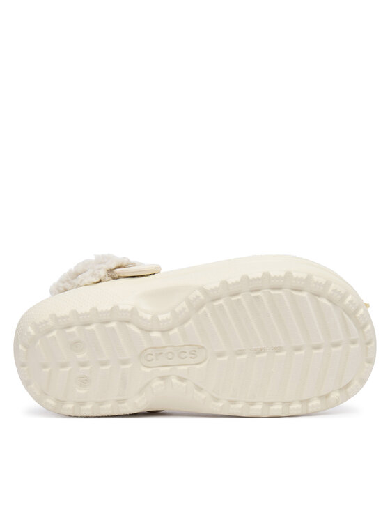 Crocs Шльопанці Crocs Classic Fleece Lined Clog K 212856 Бежевий