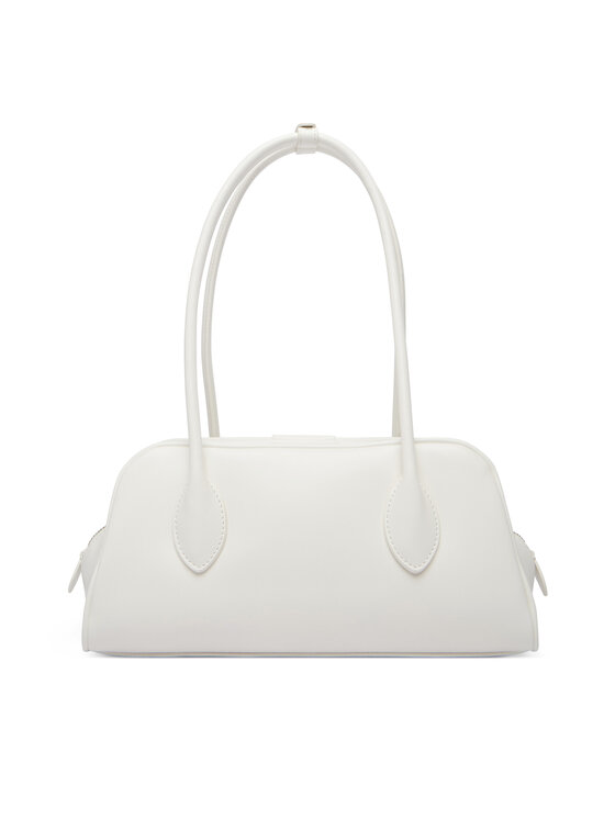 Calvin Klein Kabelka Calvin Klein Emblem Trio Shoulder Bag LV04F3369G Biela