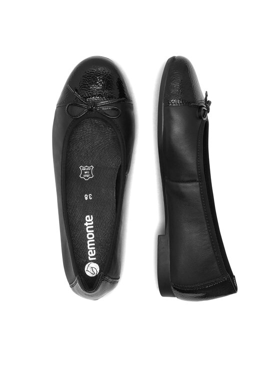 Remonte Baleriny Remonte D0K04-00 Czarny