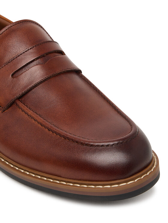 Clarks Półbuty Clarks Aldwin 2 Step 26320111 Brązowy