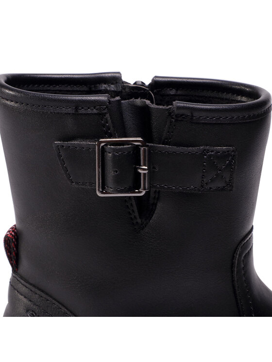 Geox Zimski škornji Geox J Eclair G.B J049QB 000BC C9999 D Črna