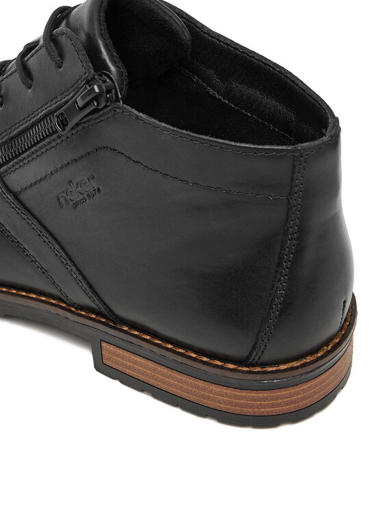 Rieker Šnurovacia obuv Rieker CEO-14609-00 Čierna