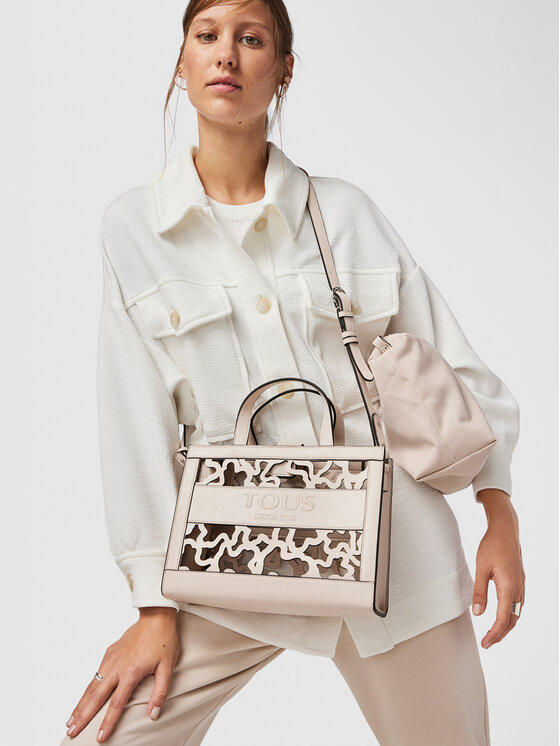 TOUS Torebka TOUS Shopping M. Amaya K Shock 2001660743 Beżowy