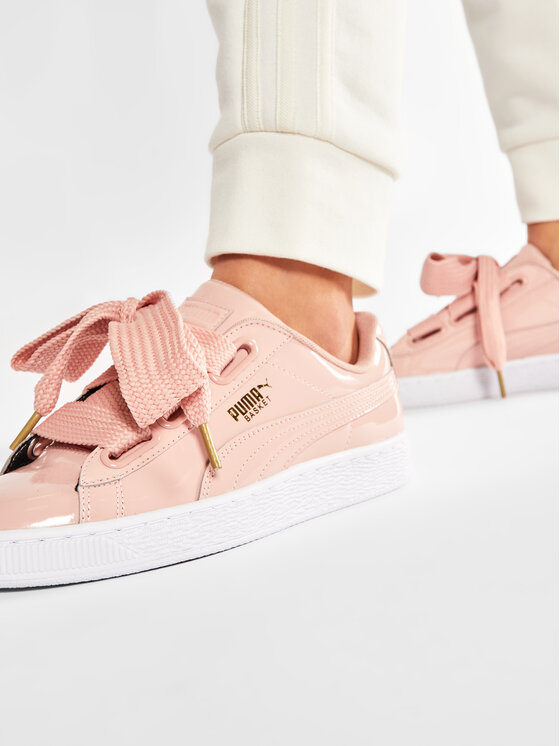 Puma Superge Puma Basket Heart Patent Wn's 363073 11 Roza