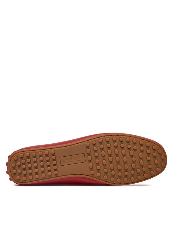 LAUREN RALPH LAUREN Mokasini LAUREN RALPH LAUREN Barnsbury 802852847021 Rdeča