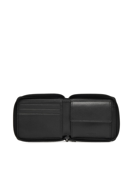 HUGO Портфейл HUGO 50548751 Черен