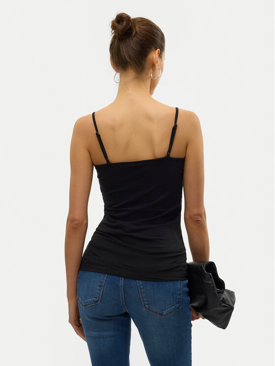 Vero Moda Vero Moda Top My Soft 10152911 Črna Regular Fit