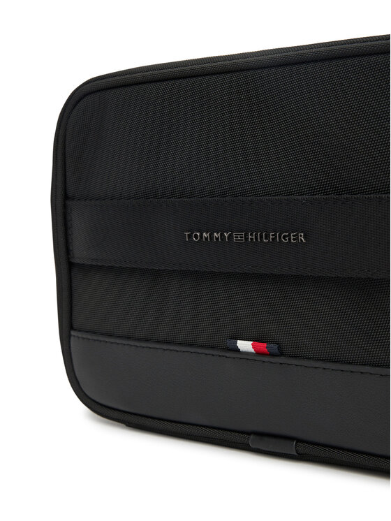 Tommy Hilfiger Kosmetyczka Tommy Hilfiger Travel Washbag AM0AM13526 Czarny