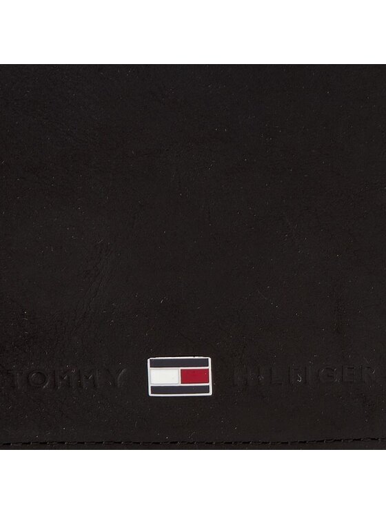 Tommy Hilfiger Piniginė Tommy Hilfiger Johnson Trifold AM0AM00665 Juoda
