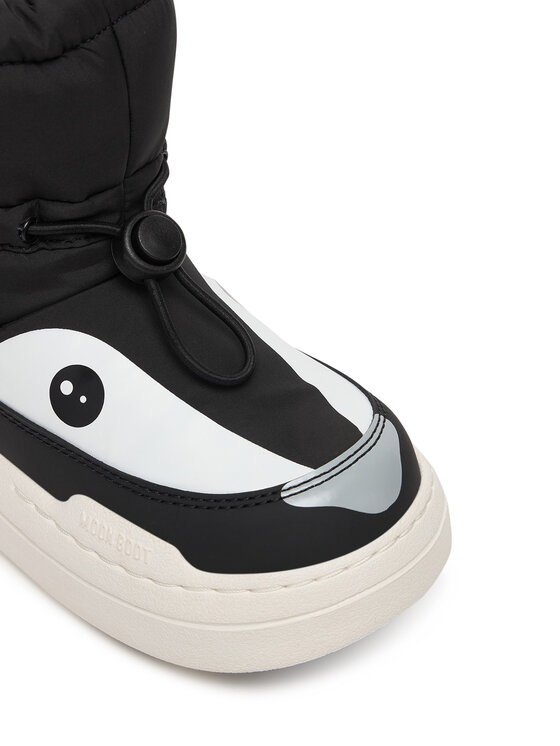 Moon Boot Снігоходи Moon Boot Mb Jr Park Tube Mid Animal Wp 80D3440100 S Чорний