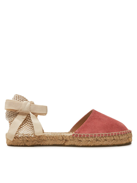 Manebi Espadrile Manebi Hamptons Flat Valenciana Espadrilles R 7.0 P0 Vișiniu