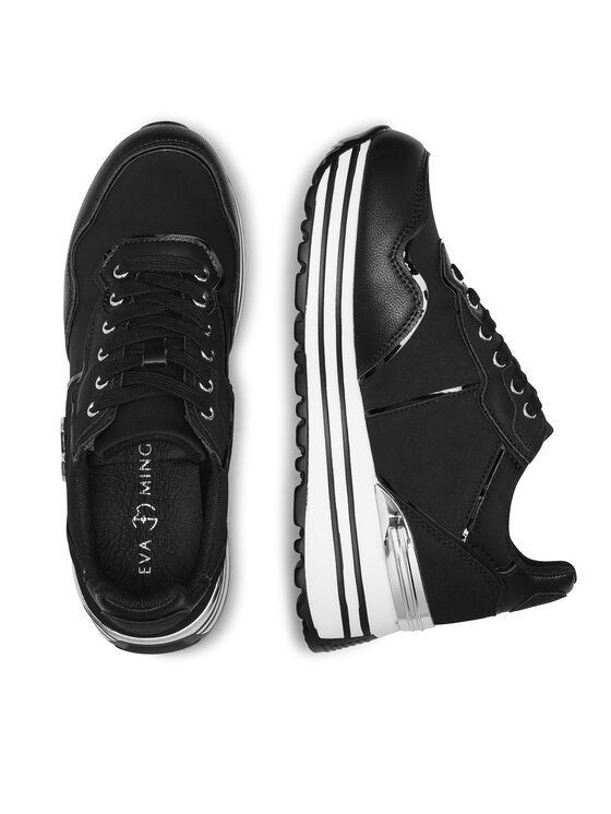 Eva Minge Sneakersy Eva Minge WYL3795-3 Černá