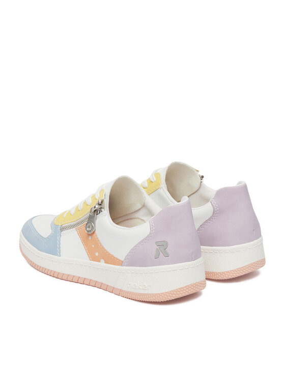 Rieker Sneakersy Rieker M5520-91 Biały