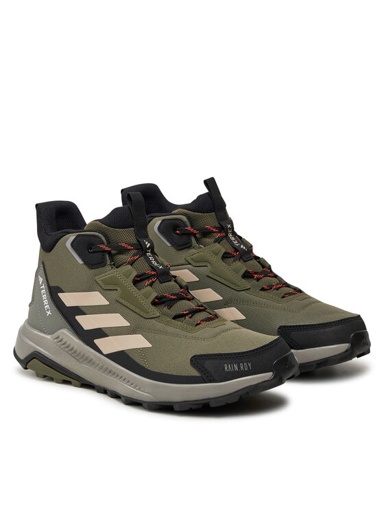 adidas Трекінгові черевики adidas Terrex Anylander Mid Rain.Rdy ID0897 Зелений