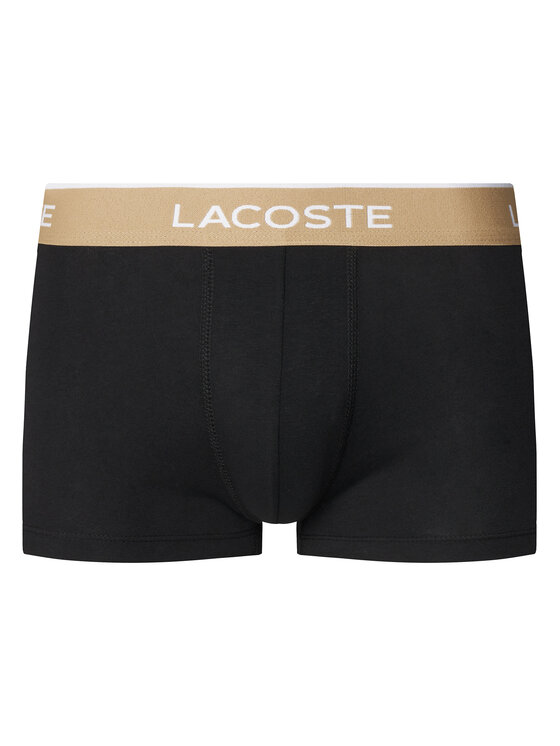 Lacoste Lacoste Conjunto de calzoncillos boxer 5H1297 Negro Regular Fit
