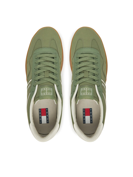 Tommy Jeans Superge Tommy Jeans The Greenwich Mix Media EM0EM01586 Zelena