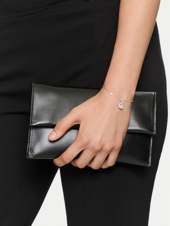 Michael Kors Zapestnica Michael Kors MKC1748CZ040 Srebrna