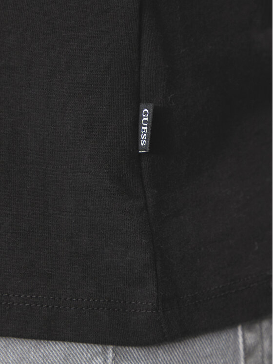 Guess Jeans Guess Jeans Футболка M4YI50 K8HM0 Чорний Slim Fit