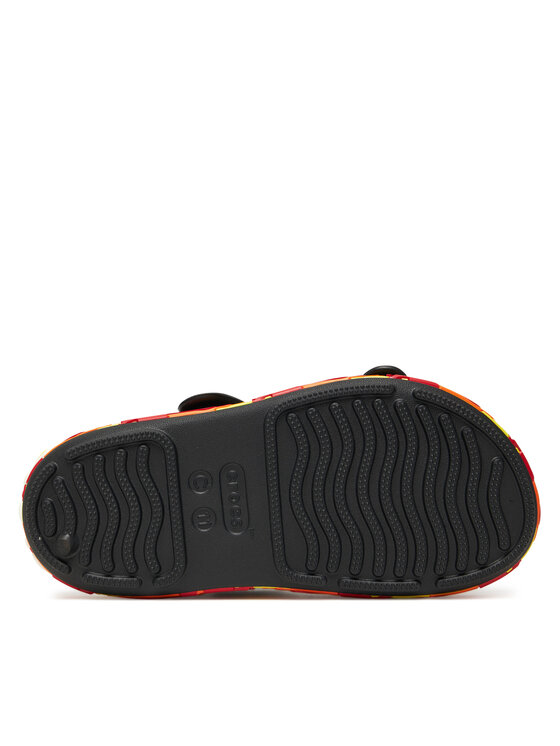 Crocs Босоніжки Crocs Crocband Cruiser Flames Sandal Kids 211268 Чорний