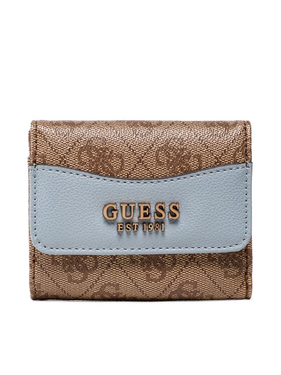 Guess Портфейл Guess Nell Logo (SB) Slg SWSB87 35440 Кафяв