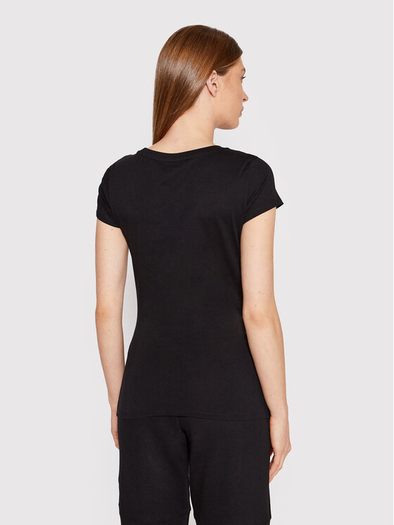 Armani Exchange Armani Exchange Футболка 8NYT70 YJ16Z 1200 Чорний Regular Fit