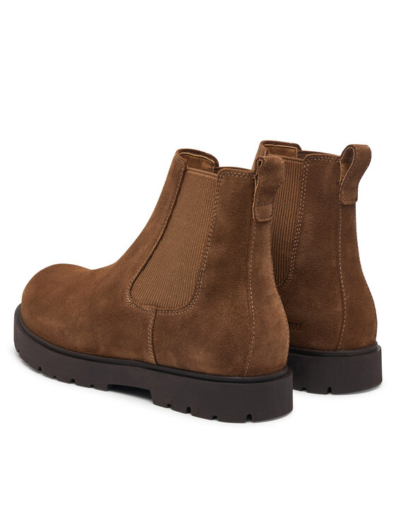 Birkenstock Sztyblety Birkenstock Highwood Slip On 1033155 Brązowy