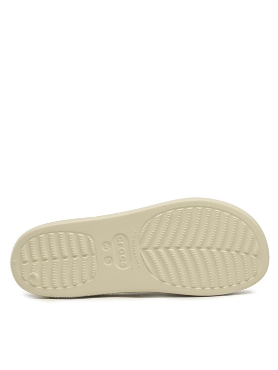 Crocs Natikače Crocs Classic Platform Slide 208180 Bež
