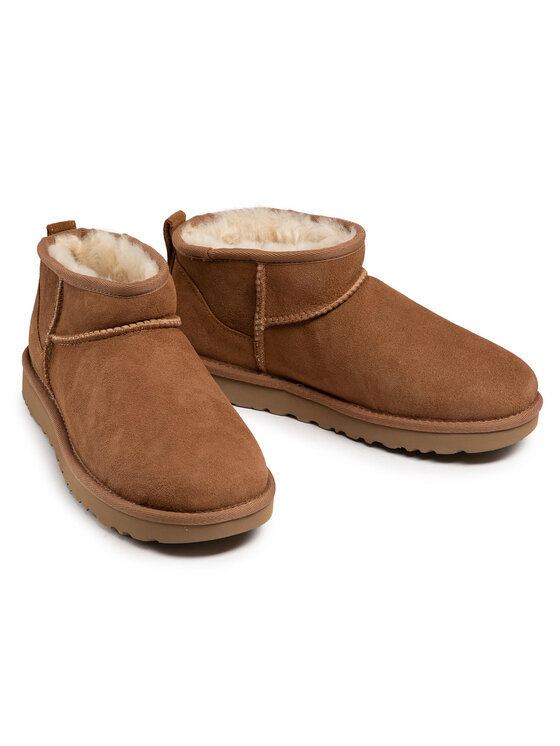 Ugg Μπότες Χιονιού Ugg W Classic Ultra Mini 1116109 Καφέ