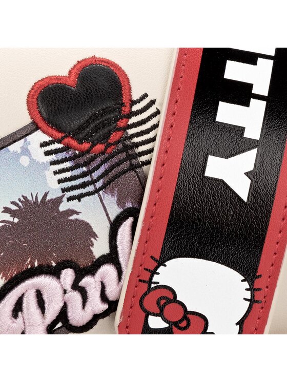 PINKO Ročna torba PINKO Love Hello Kitty Souvenir Pe 18 PLTT 1P214J Y4HC Bela