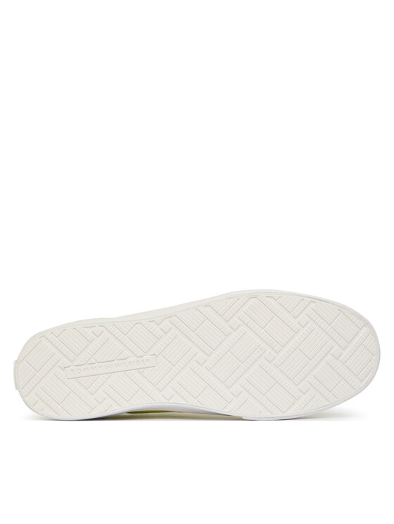 Tommy Hilfiger Teniși Tommy Hilfiger Th Low Profile Vulc Canvas FW0FW09102 Galben