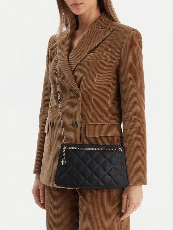 Tory Burch Сумка Tory Burch Fleming Pochette 176623 Чорний