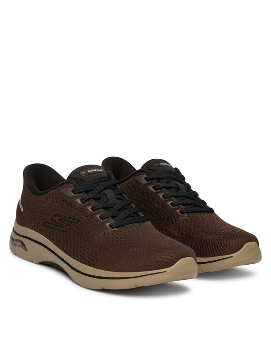 Skechers Снікерcи Skechers Go Walk Arch Fit 2.0 - Percy 216812 Темно-коричневий