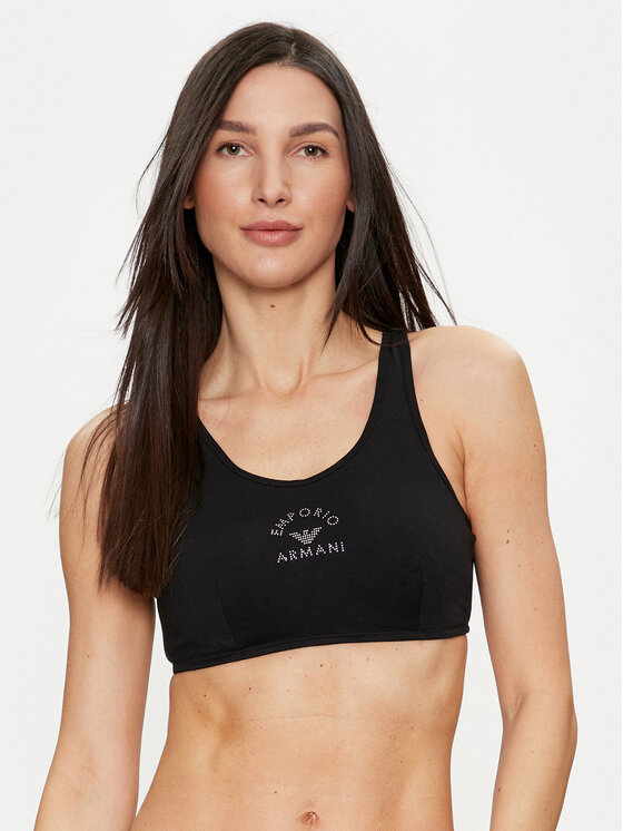 Emporio Armani Underwear Emporio Armani Underwear Σουτιέν τοπ 164403 4R223 00020 Μαύρο