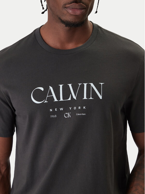 Calvin Klein Calvin Klein Camiseta LV04RE807G Gris Regular Fit