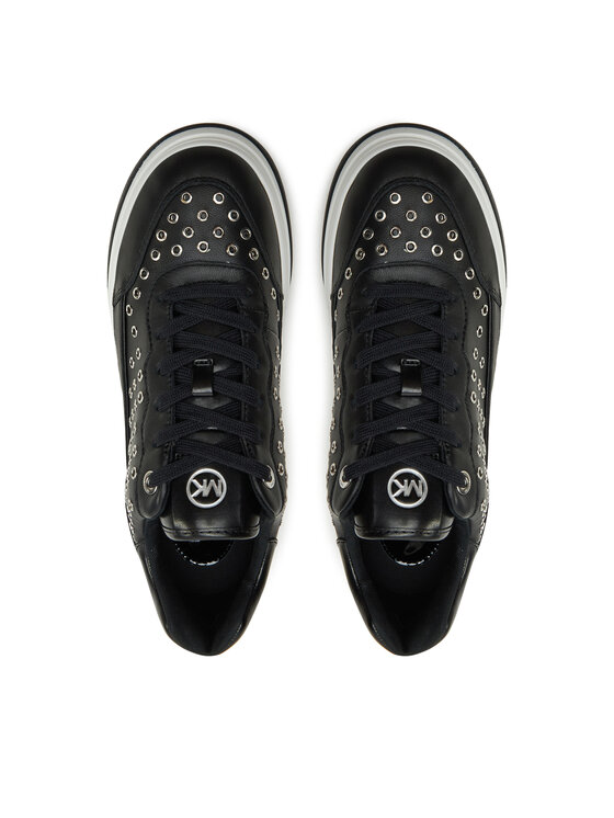 MICHAEL Michael Kors Снікерcи MICHAEL Michael Kors Hayes Lace Up 43R5HAFS1L Чорний