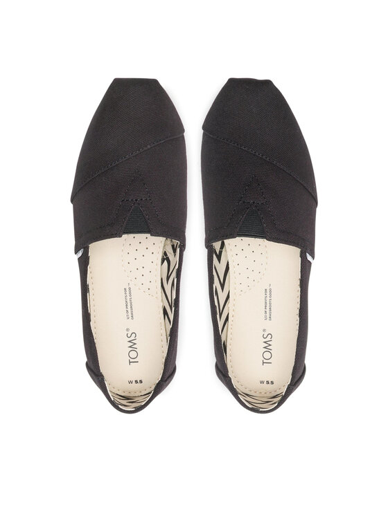 Toms Tenisky Toms Alpargata 10017716 Čierna