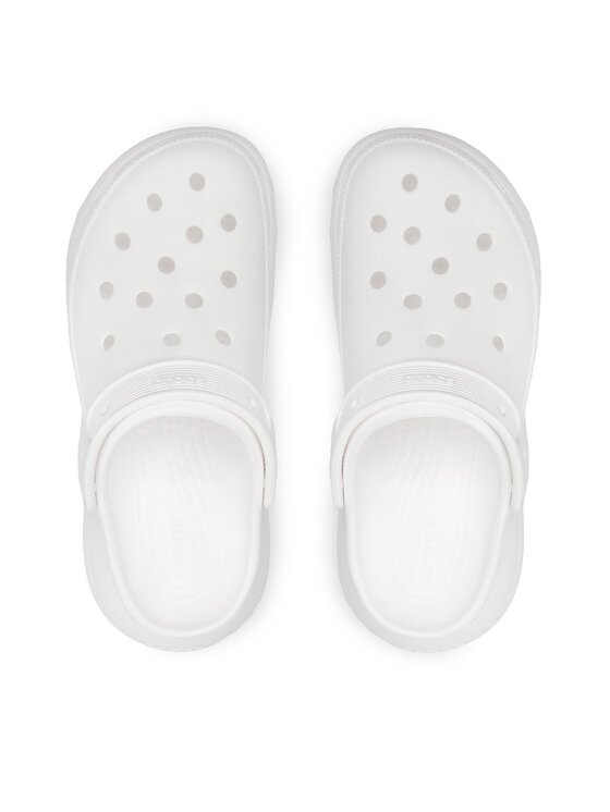 Crocs Шльопанці Crocs Classic Crush Clog 207521 Білий