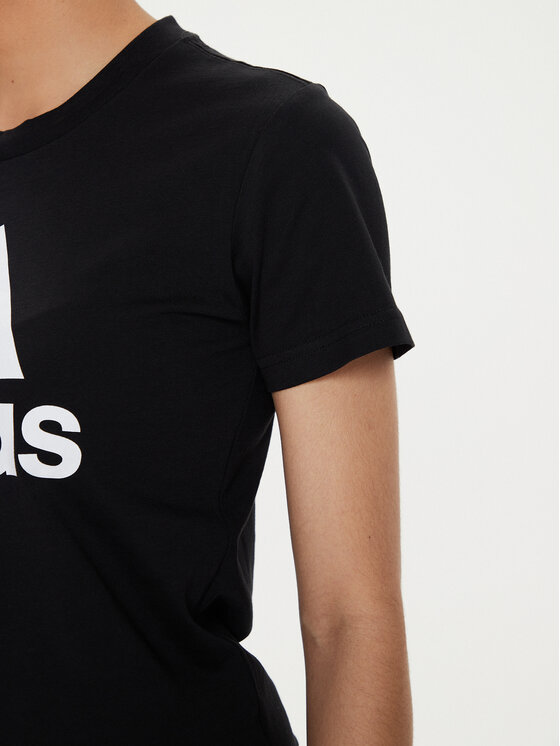 adidas adidas Футболка Essentials Logo GL0722 Чорний Regular Fit
