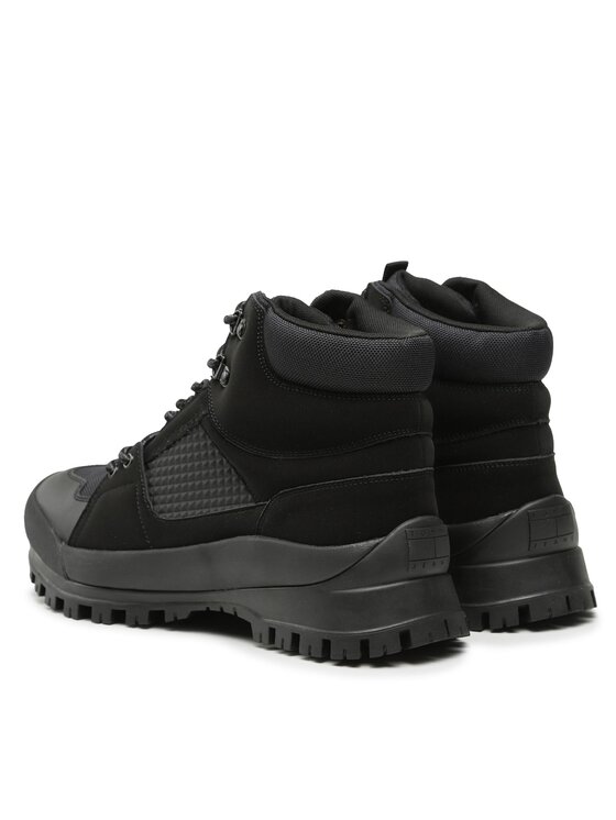 Tommy Jeans Botines planos Tommy Jeans Tjm Urbans Boot Mid EM0EM01339 Negro