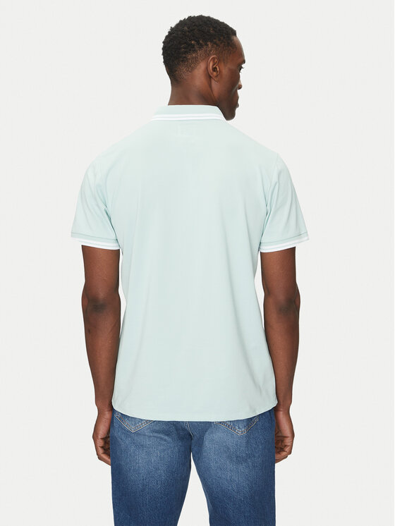 Guess Guess Поло M2GP34 KARS0 Зелений Regular Fit