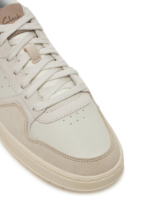 Clarks Tenisice Clarks Courtlite2 Lo 26181290 Écru
