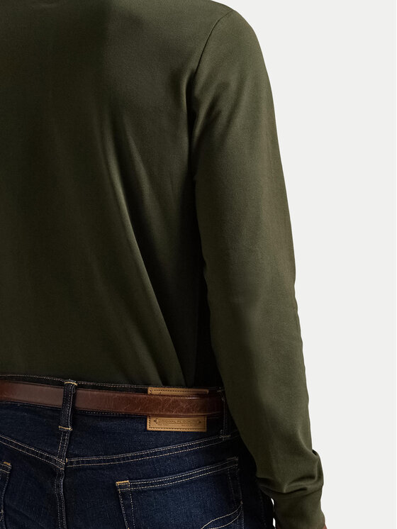 Polo Ralph Lauren Polo Ralph Lauren Polo marškinėliai 710955081010 Žalia Slim Fit