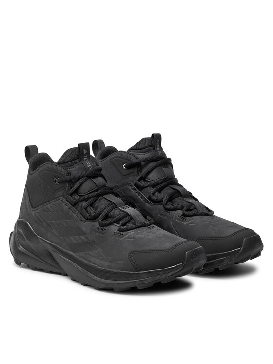 adidas Трекінгові черевики adidas Terrex Trailmaker 2.0 Mid Leather Hiking ID0888 Чорний