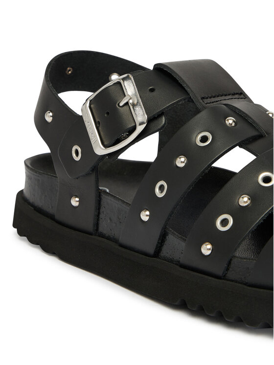 Scholl Босоніжки Scholl Beatriz Fisherman Ring F00907 Чорний