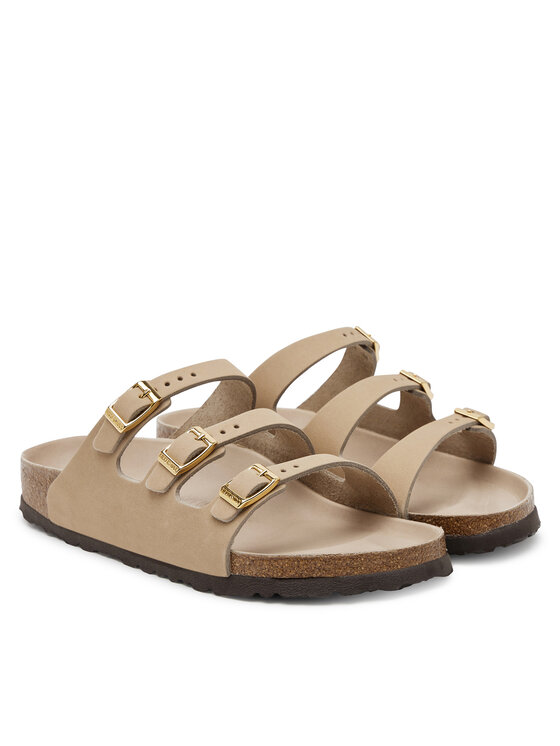 Birkenstock Παντόφλες Birkenstock Florida Fresh 1029480 Μπεζ