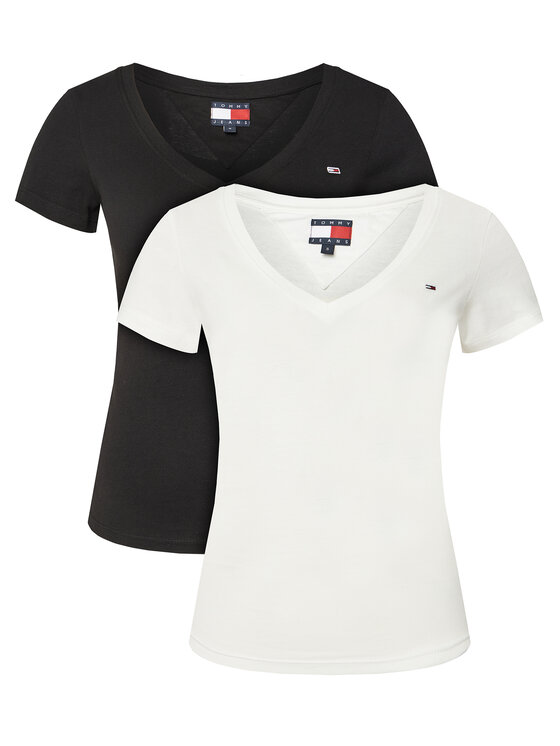 Tommy Jeans Tommy Jeans Set t-shirt majica﻿ DW0DW21367 Šarena Slim Fit