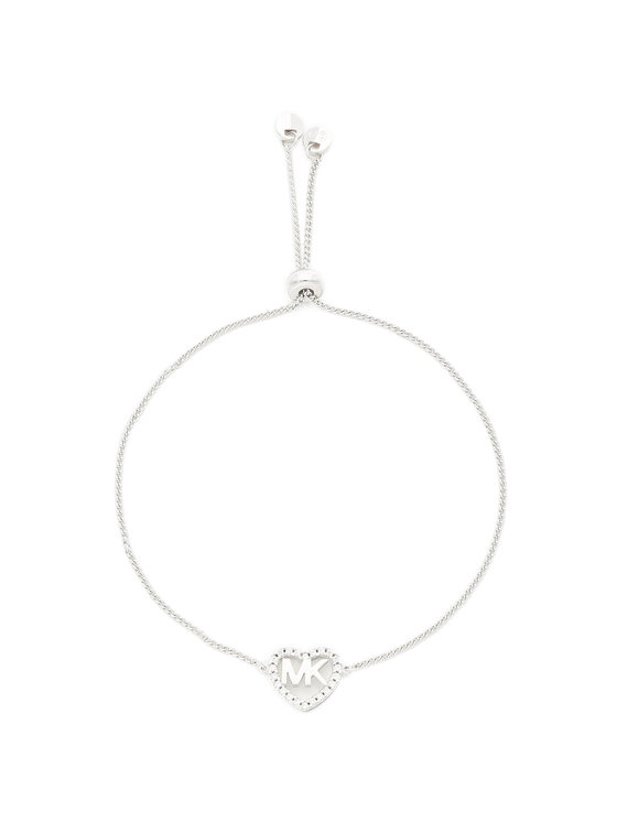 Michael Kors Pulsera Michael Kors Logo Heart Slider MKC1242AN040 Plata