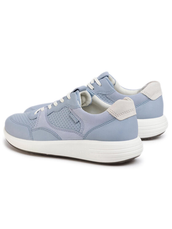 ECCO Sneakersy ECCO Soft 7 Runner W 46061351727 Niebieski