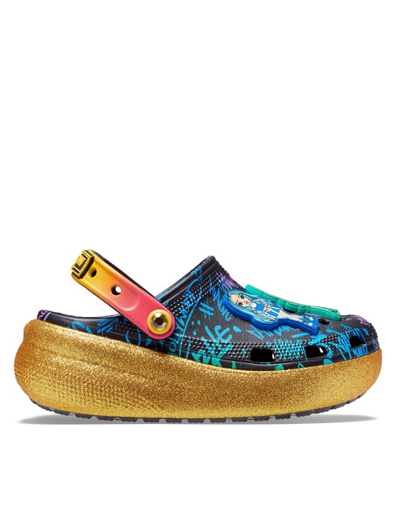 Crocs Παντόφλες Crocs Classic Rainbow High Cutie Clog Kids 208116 Έγχρωμο