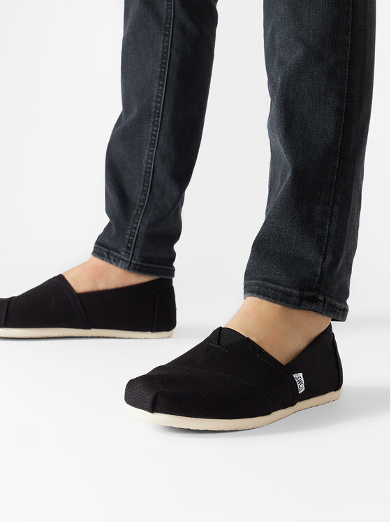 Toms Туфлі Toms Classic 10000862 Чорний